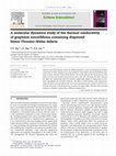 Research paper thumbnail of A molecular dynamics study of the thermal conductivity of graphene nanoribbons containing dispersed Stone–Thrower–Wales defects