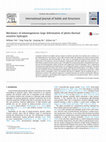 Research paper thumbnail of Mechanics of inhomogeneous large deformation of photo-thermal sensitive hydrogels