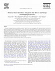 Research paper thumbnail of Memory-Based Store Price Judgments: The Role of Knowledge and Shopping Experience