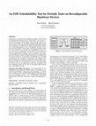 Research paper thumbnail of An EDF schedulability test for periodic tasks on reconfigurable hardware devices