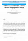 Research paper thumbnail of The Effect of Consciousness-Raising Tasks on Improving Algerian EFL Students' Use of Discourse Markers in Speaking