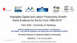 Research paper thumbnail of Intangible Capital and Labor Productivity Growth: Panel Evidence for the EU from 1998-2005