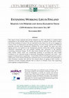 Research paper thumbnail of Extending Working Life in Finland