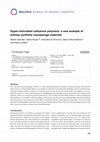 Research paper thumbnail of Hyper-reticulated calixarene polymers: a new example of entirely synthetic nanosponge materials