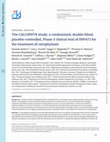 Research paper thumbnail of The CALCIPHYX study: a randomized, double-blind, placebo-controlled, Phase 3 clinical trial of SNF472 for the treatment of calciphylaxis