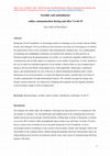 Research paper thumbnail of Sociality and embodiment: online communication during and after Covid-19