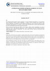 Research paper thumbnail of COVİD-19 Salgininin Küreselleşmeye Ve Ulus Devletlere Etki̇si̇