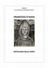 Research paper thumbnail of FRANCESCO D'ASSISI. ANTOLOGIA DELLE FONTI, A.A. 2016-17