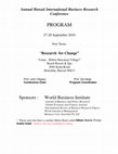 Research paper thumbnail of Hawaii conference programme 2010