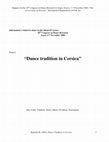 Research paper thumbnail of Dance tradition in Corsica