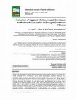 Research paper thumbnail of Evaluation of Eggplant (Solanum spp) Genotypes for Proline Accumulation in Drought Conditions of Ghana