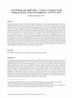 Research paper thumbnail of 'And all large and small cattle' - Is there a 'zoogony' in the Religious Hymns of the New Kingdom (c. 1539-1077 BC