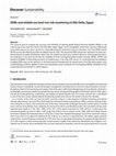 Research paper thumbnail of DEMs and reliable sea level rise risk monitoring in Nile Delta, Egypt