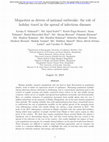 Research paper thumbnail of Megacities as drivers of national outbreaks: the role of holiday travel in the spread of infectious diseases