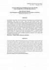 Research paper thumbnail of ANALISA KEPUTUSAN PEMBELIAN SECARA ONLINE PADA MARKETPLACE BATIK PEKALONGAN