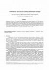 Research paper thumbnail of CEPLEXicon – um Léxico de Aquisição do Português Europeu