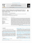 Research paper thumbnail of Evidence of habitual behavior from non-alimentary dental wear on deciduous teeth from the Middle and Upper Paleolithic Cantabrian region, Northern Spain