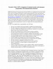 Research paper thumbnail of Executive Order 12472: Assignment of National Security and Emergency Preparedness Telecommunications Functions