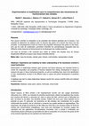 Research paper thumbnail of Expérimentation et modélisation pour la compréhension des mécanismes de fractionnement des céréales