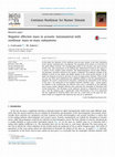 Research paper thumbnail of Negative effective mass in acoustic metamaterial with nonlinear mass-in-mass subsystems