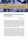 Research paper thumbnail of Il Brasile al voto e le prospettive del futuro governo