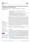 Research paper thumbnail of E-Commerce and SME Performance: The Moderating Influence of Entrepreneurial Competencies