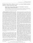 Research paper thumbnail of Peripheral fatigue limits endurance exercise via a sensory feedback-mediated reduction in spinal motoneuronal output