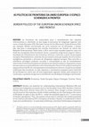 Research paper thumbnail of As políticas de fronteiras da União Europeia: o Espaço Schengen e a Frontex = Border policies of the European Union: Schengen Space and Frontex