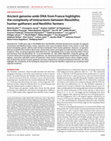 Research paper thumbnail of Ancient genome-wide DNA from France highlights the complexity of interactions between Mesolithic hunter-gatherers and Neolithic farmers