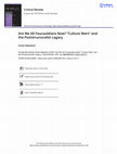 Research paper thumbnail of Are We All Foucauldians Now? "Culture Wars" and the Poststructuralist Legacy