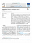 Research paper thumbnail of Mapping public appraisals of carbon dioxide removal