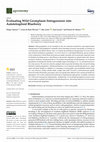 Research paper thumbnail of Evaluating Wild Germplasm Introgression into Autotetraploid Blueberry