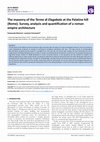 Research paper thumbnail of The masonry of the Terme di Elagabalo at the Palatine hill (Rome). Survey, analysis and quantification of a roman empire architecture