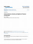 Research paper thumbnail of Advance Directives, Dementia, and Eligibility for Physician-Assisted Death