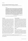 Research paper thumbnail of Spectrum of inherited metabolic disorders in Malaysia