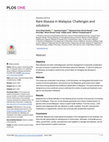 Research paper thumbnail of Rare disease in Malaysia: Challenges and solutions