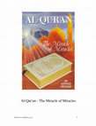 Research paper thumbnail of Al quran The Miracle Of Miracles