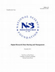 Research paper thumbnail of Task Force on Data Policies Committee on Strategy and Budget