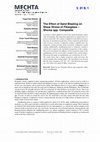 Research paper thumbnail of The Effect of Sand Blasting on Shear Stress of Fiberglass – Shorea spp. Composite