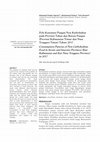 Research paper thumbnail of Pola Konsumsi Pangan Non Karbohidrat pada Provinsi Tahan dan Rawan Pangan (Provinsi Kalimantan Timur dan Nusa Tenggara Timur) Tahun 2017