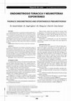 Research paper thumbnail of Thoracic Endometriosis and Spontaneous Pneumothorax