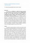 Research paper thumbnail of JAVIER TORRES CULTURA DE LA RESPONSABILIDAD