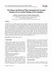 Research paper thumbnail of The Range and Horizon Plane Simulation for Ground Stations of Low Earth Orbiting (LEO) Satellites