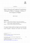 Research paper thumbnail of Sicily's Financial and Logistical Contribution during the Military Campaign of Alfonso V for the Conquest of Naples