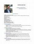 Research paper thumbnail of Curriculum vitae José Manuel Martínez Aguilar