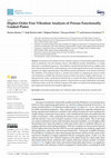 Research paper thumbnail of Higher-Order Free Vibration Analysis of Porous Functionally Graded Plates