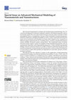 Research paper thumbnail of Special Issue on Advanced Mechanical Modeling of Nanomaterials and Nanostructures