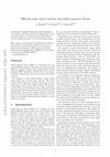 Research paper thumbnail of Efficient joint noise removal and multi exposure fusion