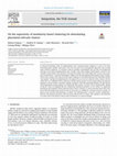 Research paper thumbnail of On the superiority of modularity-based clustering for determining placement-relevant clusters