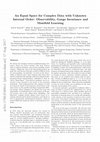 Research paper thumbnail of An Equal Space for Complex Data with Unknown Internal Order: Observability, Gauge Invariance and Manifold Learning